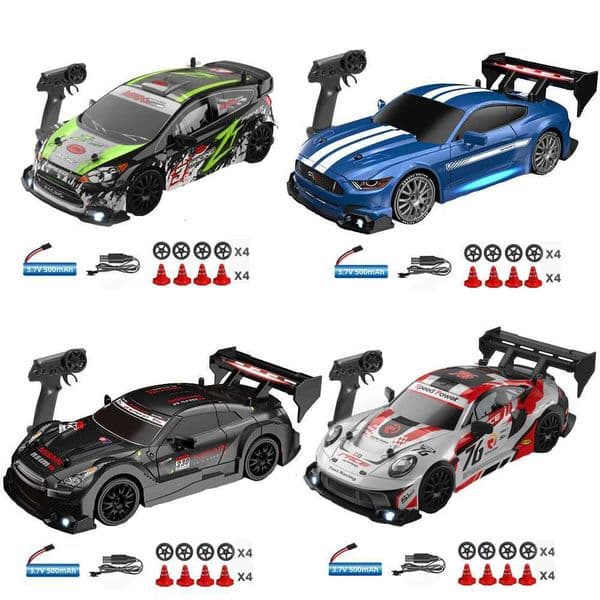 1 24 4WD High Speed RC Drift Car Remote Control Car Four Wheel Drive GTR Racing Vehicles Electric Racing Car Toys for Boys Z250813