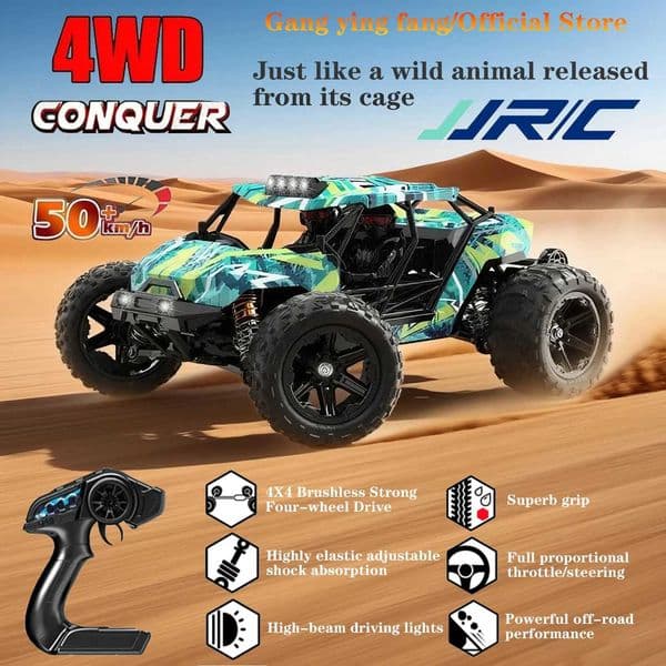 4WD 50KM/H JJRC-C8802 RC Brushless Professional Racing Car 2.4G High Speed Off-Road Drift Z250813