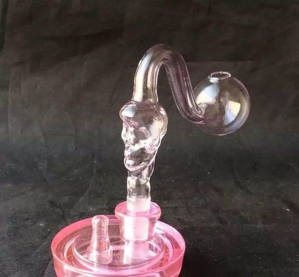 2026 Smoking Pipes new Glass Oil Burner Pipes hookah Glass Smoking bongs hookah Skeleton Burner