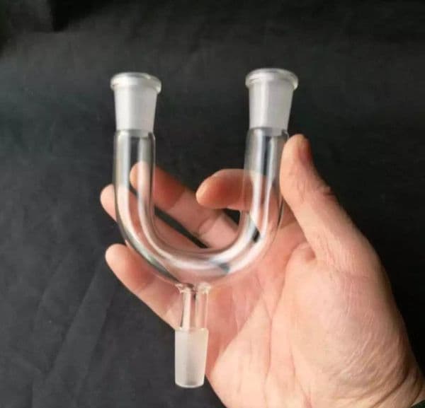 Smoking pipes Ball Glass Oil Burner Pipe Smoking Bowl Classic bongs U-shaped tee