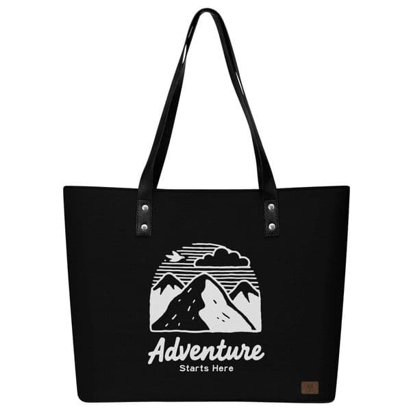 NXY Shopping Bag Black Zipper Pattern Lager Capacity Bag Handbag Bag Takeaway Bag Storage Reusable Shopping Pouch Handbags