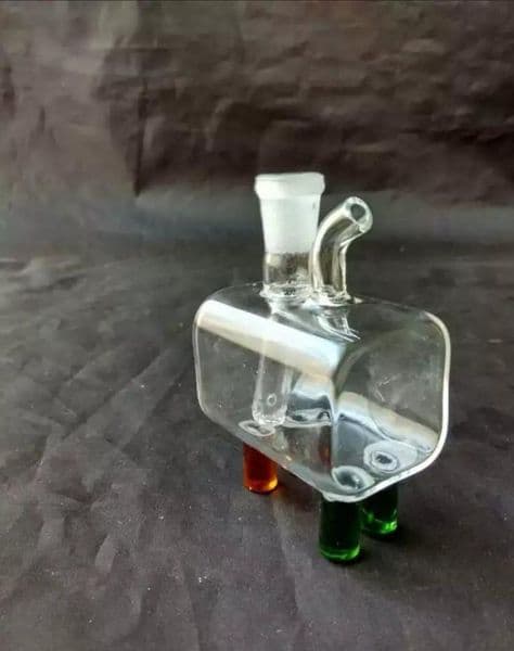 hookah Smoking pipes Ball Glass Oil Burner Pipe Smoking Bowl Classic bongs Small cube water bottle