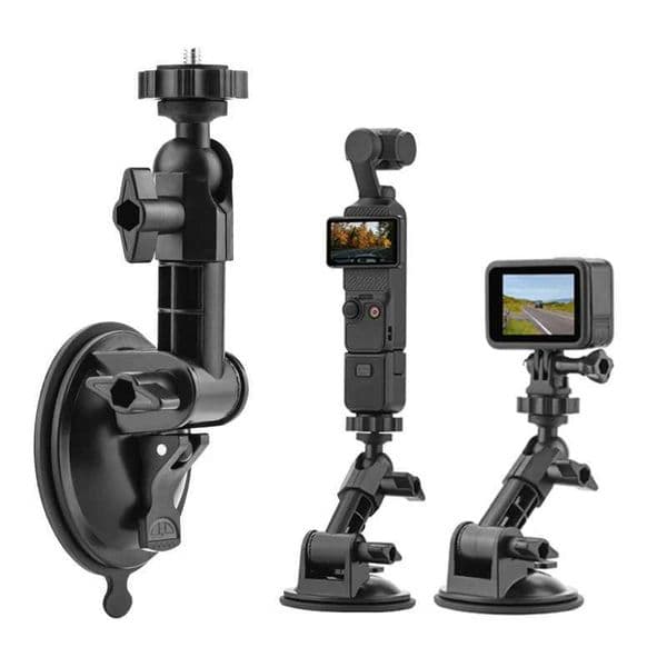 Car Holder For DJI Osmo Action 5 Pro 4 Insta 360 X5 X4 X3 ACE PRO 2 Phone Stand Camera Windshield Mount Driving Recorder Bracket L250815