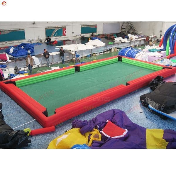 Wholesale Free Ship Outdoor Activities 12x6m (40x26ft) Customized Inflatable Snooker Table air blow up Billiard Snooker pool for Sale 0035265