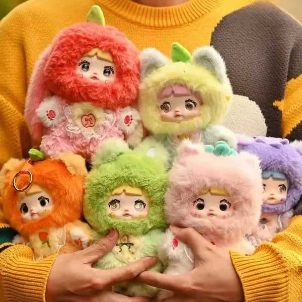 Interesting Fruits Dream Eyes Series Nommi Vz Limited Edition Blind Box Plush Doll Bag Pendant Vinil Action Figure Mystery Box X250815