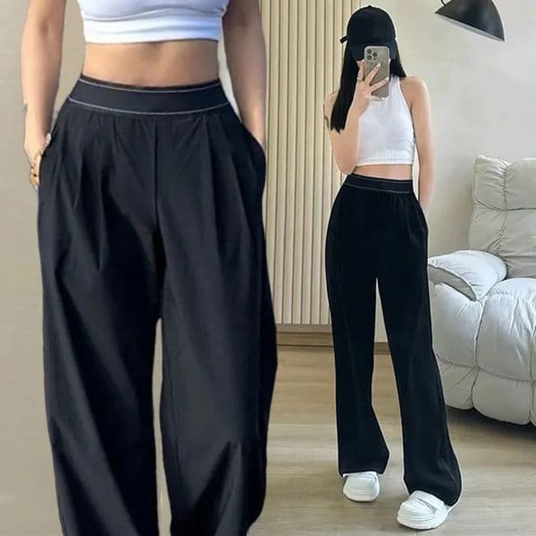 Yoga Pants High-Waist Full-length Trousers Sport Loose and Comfortable Breathable Women's Sweatpants Designer Gym Sweatpants