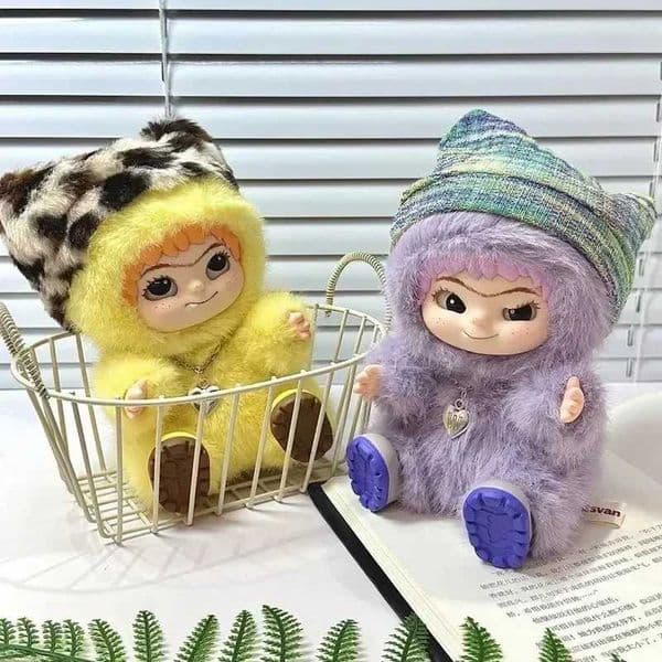Letsvan WAKUKU Mysterious Blind Box Bag Fuzzy Trendy Fun Party Plush Collection Kid Toy Doll Figure Ornament Decor Surprise Gift X250815