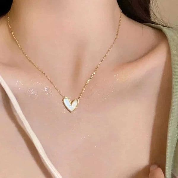 2024 New Fashion Y2K Star Zircon Pendant Necklace for Women Luxury Sweet Cool Girl Punk Heart Clavicle Chain Jewelry Party Gift XJ250816