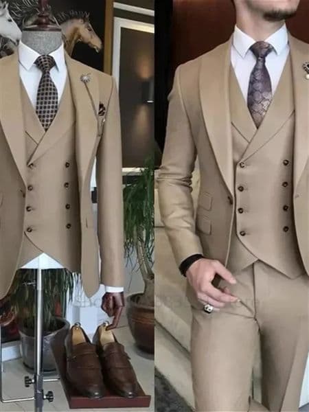 3 Pieces Mens Slim Fit Suits Wedding Groom Prom Terno Masculino Custom Blazer Jacket Vest Pant Sets 250811
