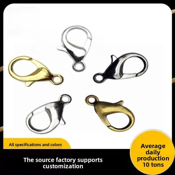 Full Specification Lobster Clasp Keychain Bracelet Necklace End Connector Material DIY Jewelry Accessories