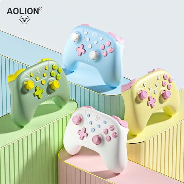 AOLION Bluetooth controller For Switch 2/1/PC/iOS/Android game pro Gamepad support Tubro Function 250813