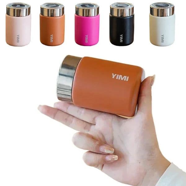 230ml Mini Stainless Steel Mug Fashion Portable Pocket Vacuum Flask Coffee Tea Thermal Water Bottle Tumbler 250818