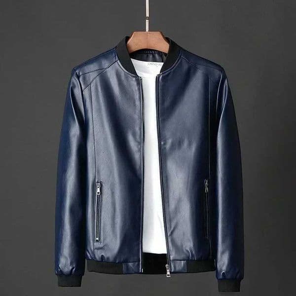 Sheepskin Baseball Brand Clothes Men Leather Jacket Trend Casual Fit Slim Korean Fashion Leather Autumn New Men Leather Coat XJ250818