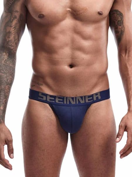 Mens Low Rise Cotton Bikini Underwear Breathable Stretch Support Briefs Wide Waistband Underpants Male Underwear Hip Brief L250818