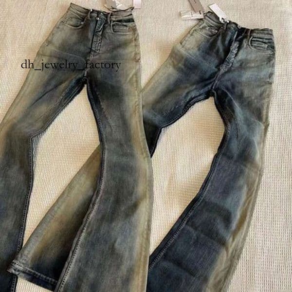 now3 jumpnext Jeans Designer Men's Black Flare Pants Men Clothing High Street Retro Baggy Harajuku Style Trend Streetwear Casual Trousers 739