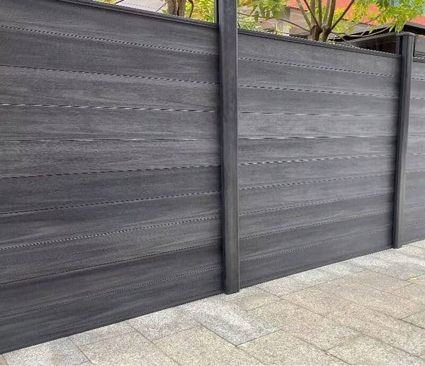 Courtyard Dark Gray Wear-Resistant Decorative Fence Panel