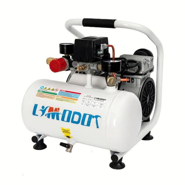 Portable oil-free silent air compressor, 60dB noise, electric air compressor for tire pumping