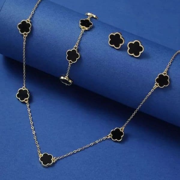 Elegant Charm Collection Uniquely Crafted Blossom Motifs with Adjustable Fastening Options