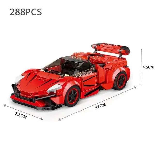 Speed Champions Series Racing Sports Vehiclea Technique Car Supercar Building Blocks Set Bricks Classic MOC Model Toys For Kids Free shippin