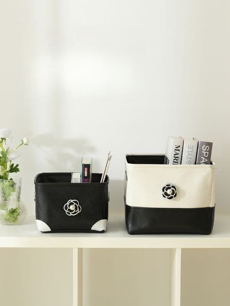 2026 New Light Desktop Box Clothes Organizer Bin Storage Basket Ddmythur Free Shipping