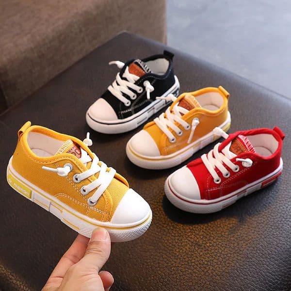Childrens Canvas Shoes Fashion Baby Board Girls Breathable Single Boys Casual 250819