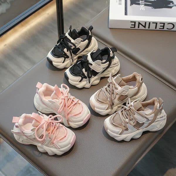 Summer Baby Toddler For Boys Girls Breathable Mesh Little Kids Casual Sneakers Non-slip Children Sport Shoes H260305