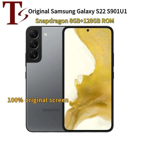 Samsung Galaxy S22 5G S901U1 S901E S901B S901N S9010 6.1 AMOLED RAM 8GB ROM 128/256GB NFC Octa Core Original samsung Android Cell Phone