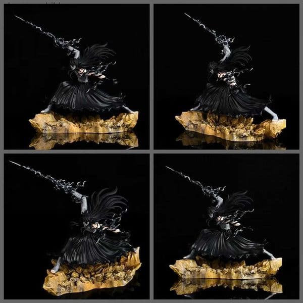 New 24cm Bleach Anime Figure Kurosaki Ichigo Ulquiorra Cifer Figures Figurine Collection Desktop Models Toys Christmas Gifts T250821