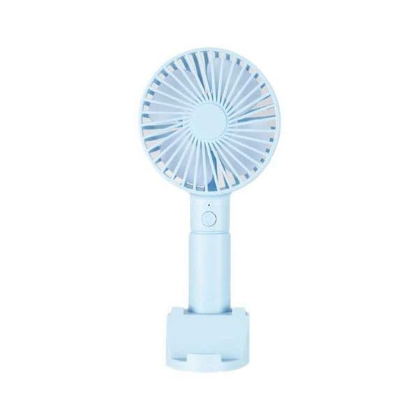 New handheld portable fan USB charging 3-speed mirror outlet KC certified vertical small fan gift customization L250822