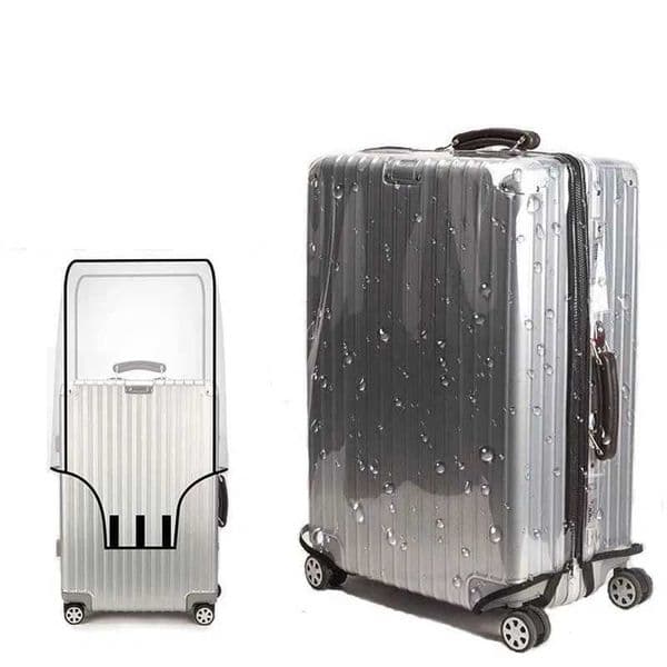 Transparent PVC Luggage Cover Waterproof Trolley Suitcase Dust Cover Dustproof Travel Accessories W250823