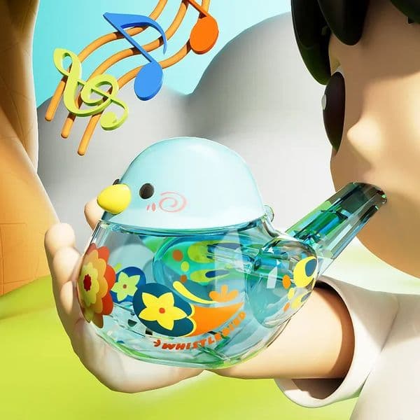 Birds Call for Babies Water Bird Whistle for Infants ren Toys Can Add Water To Whistle for Training Toy Musical Instrume 250822BJ