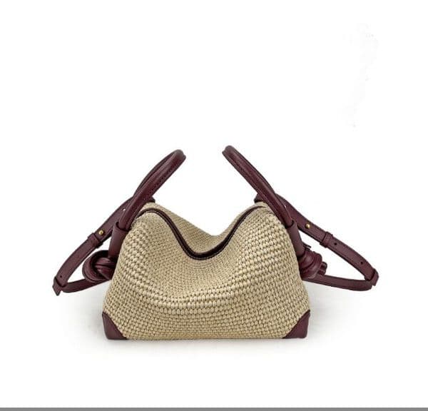 Luxury Designer Messenger Bag Fashionable High-end Tote Bag New Color-blocked Braided Bag High-quality Genuine Leather Shoulder Bags Casual Versatile Handbags