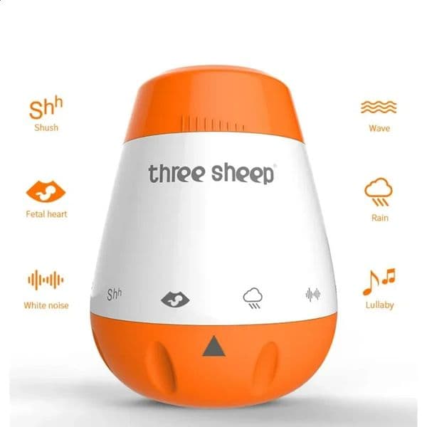 Baby White Noise Machine Smart Music Voice Sensor Infants Bad Sleep Helper Therapy Sound Monitor Generator for Babies Relax Toy 250823BANJIA