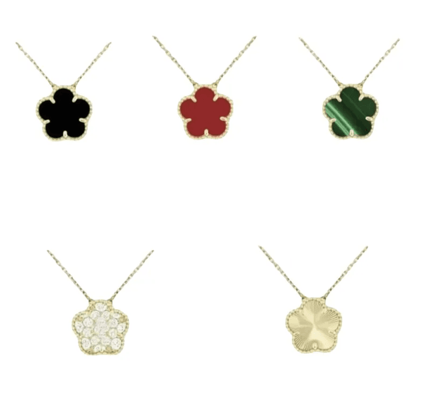 High Quality Classic Clover Necklace Pendant Pearl Mother S925 Silver Plated 18K for Women's Girl Valentine's Day Mother's Day Engagement Designer Luxury Jewelry Gift