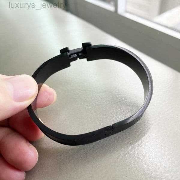 Designer Mens h Bracelet Womens H Bracelets Black Bangle for Men Braclets h Bracelet Armband Damen Gold Bangles Braclet Pulsera Bracciale Oro Bracciali9 9a7
