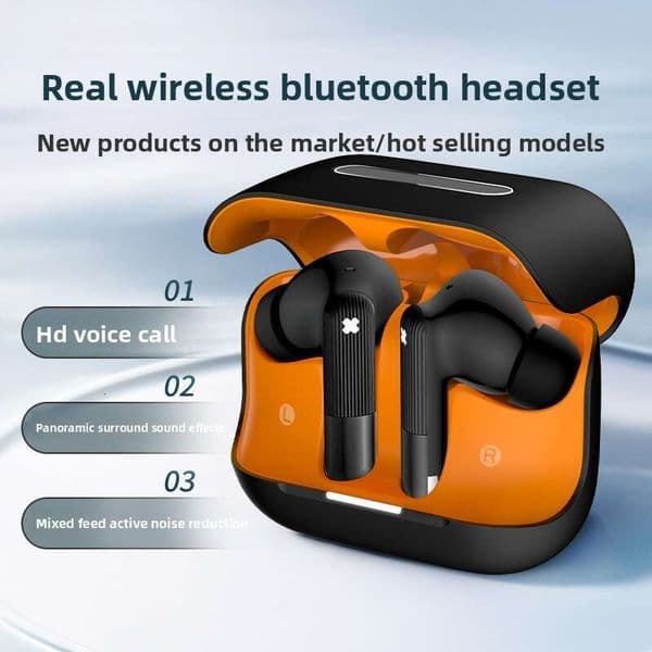Y92 New Bluetooth Headset Six Mark Active Noise Cancellation ANCENC Mixed Feedback Ultra-long Battery Life Wireless Gaming