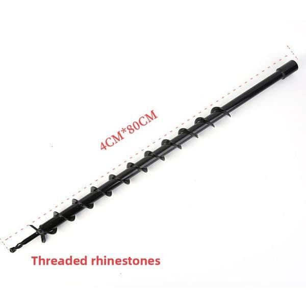Direct Hole Planting hine Accessories Handheld Spiral Bit Rod Water Drill
