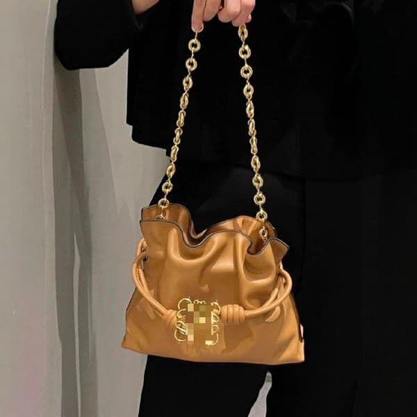 Luo Family Exquisite Lucky Bag 2025 New Style Chain Single-shoulder Armpit Crossbody Bag for Women