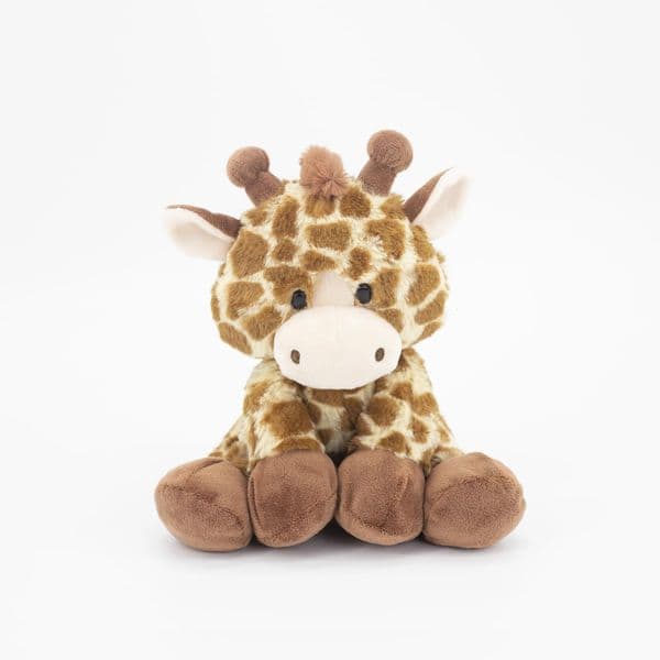 21.5cm Giraffe Cute Plush Dolls Baby Kids Cute Animal Soft Cotton Stuffed Soft Toys Sleeping Mate Gift Boy Girl Kids Toy Kawaii 250825BJ