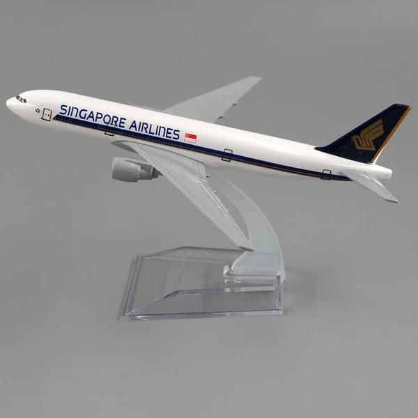 1/400 Scale B777 Singapore Airlines Alloy Aircraft 16cm 777 Aircraft Model Toys rens Collection Gifts Decoration 250825BJ