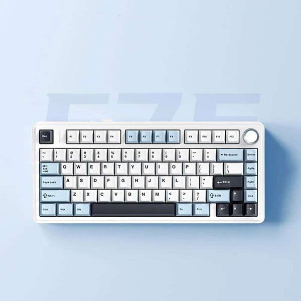 AULA F Three Mode Wired Usb RGB LED Light Pc Computer Custom Wires Gaming Mechanical Switch Laptop Keyboard with Konob