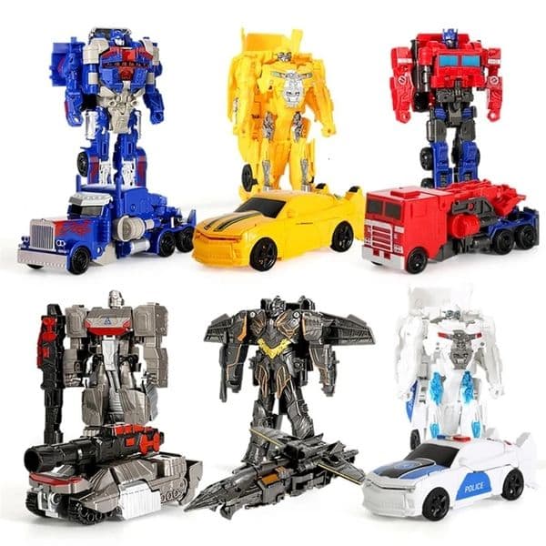 Transformation Toy Robot One Step Deformation Car Action Figure Model Dinosaur Toys for Boys 250826CJBJ
