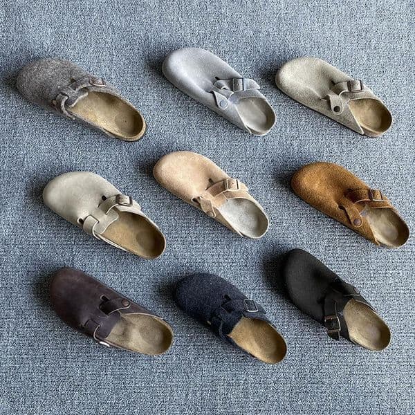with box designer hidden sandals clog slippers cork flat fashion summer genuine leather slip on favorite women s guccis pradas uggs chanels fendis hermes versaces lv