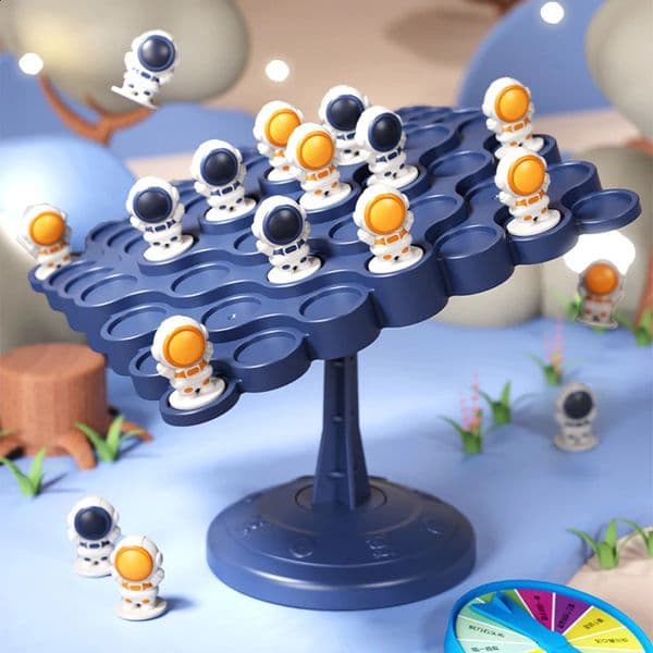 Kids Balance Tree Board Game Astronauts Frog Balance Board Tabletop Party Funny ParentChild Interactive Game Building Block Toy 250827BJ