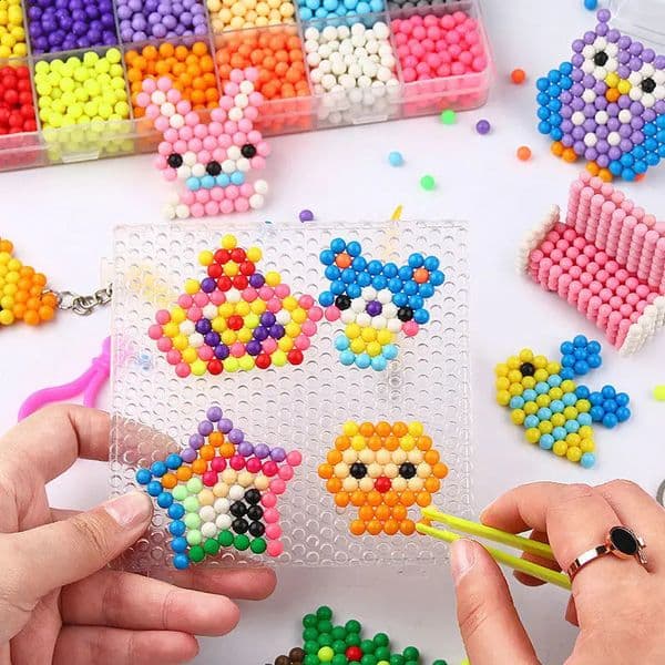 10 Colors 1000 Magical Water Mist Magic Beads Handmade Diy Magic Beads Educational Puzzle Children Toys 250827BJ