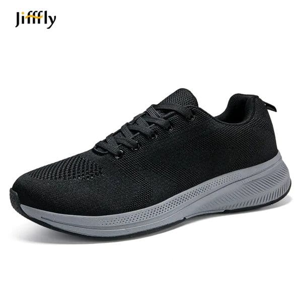 2025 Jifffly Brand Designer's New Lightweight Mesh Sports Men's Non Slip Soft Sole Comfortable And Fashionable Casual Walking Running Shoes