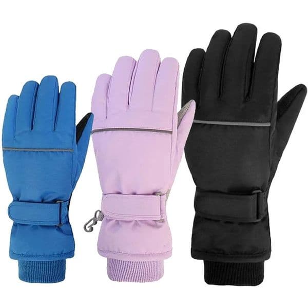 2025 Children Ski Gloves Keep Finger Warm Waterproof Thicken Mittens Winter Snowboard Snow Kids Gloves for Boys Girl Accessories250828wwBJ