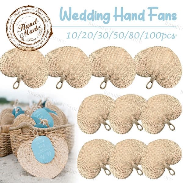 Natural Raffia Fans Favors Palm Leaf Hand Fan For Wedding Beach Havana Party 3 Size 250818 B2