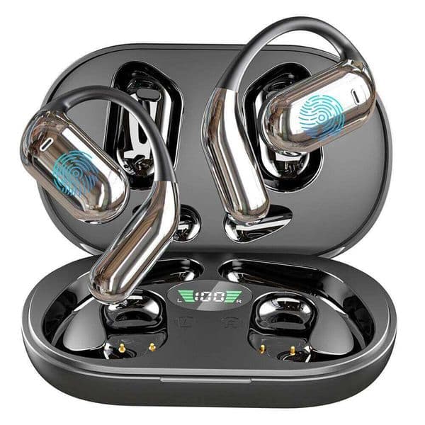 3-In-1 AI Earbuds 144 Languages Noise Cancelling Bluetooth 5.3 Headset Instant Translator Smart Voice Real Time