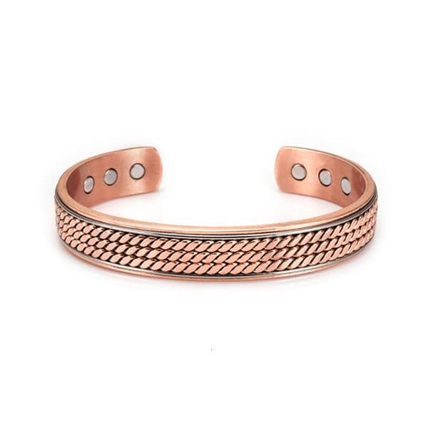 Luxury Brand Designer Jewelry European And American Trend Copper Bracelet Red Copper Color Knot Bracelet Promote Blood Circulation Magnetic Health Bracelet Dire